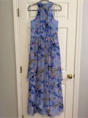 eliza j halter ruffle maxi dress | Dresses | Eliza J label_48hrs